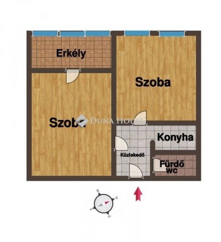Eladó panellakás, Székesfehérvárott 46 M Ft, 2 szobás
