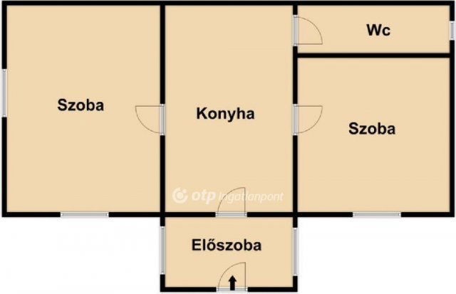 Eladó családi ház, Hosszúpályin 19.999 M Ft, 2 szobás