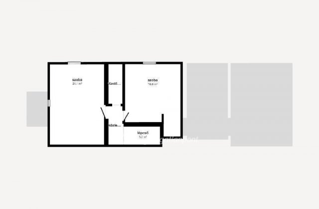 Eladó ikerház, Miskolcon 36.9 M Ft, 3+1 szobás