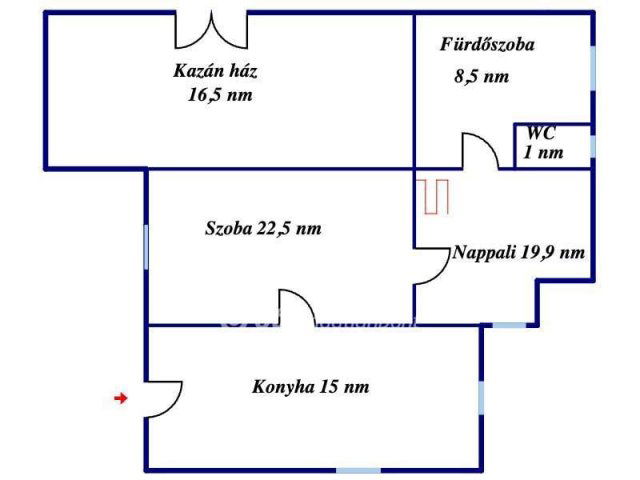 Eladó családi ház, Tökölön 81.9 M Ft, 3 szobás