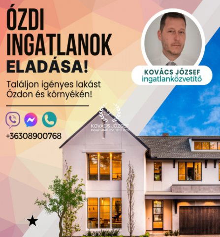 Eladó téglalakás, Ózdon 8.5 M Ft, 1+1 szobás