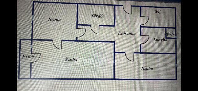 Eladó téglalakás, Nyíregyházán 50.99 M Ft, 2+1 szobás