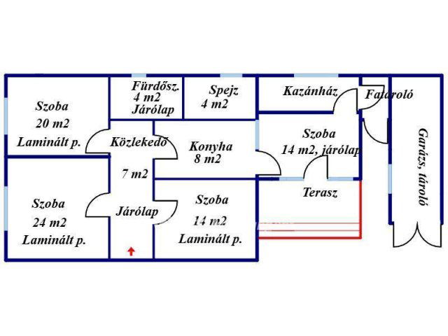 Eladó családi ház, Recsken 30 M Ft, 4 szobás