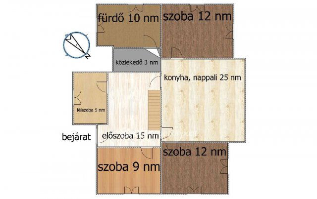 Eladó családi ház, Szigetszentmiklóson 154.9 M Ft, 3+1 szobás