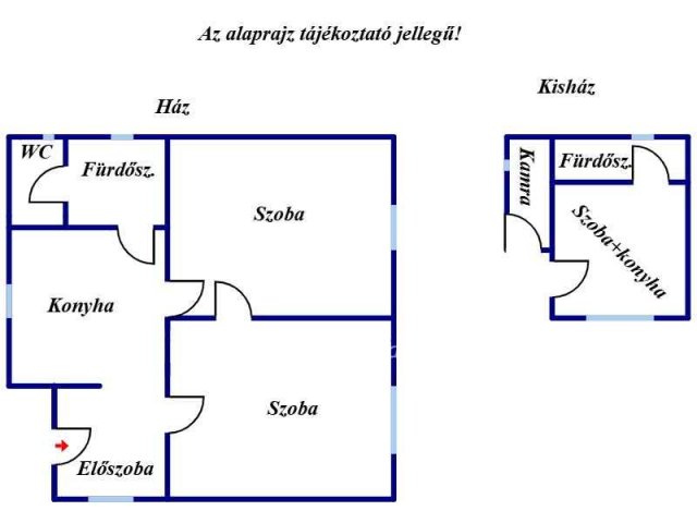 Eladó családi ház, Biharkeresztesen 26.9 M Ft, 2 szobás