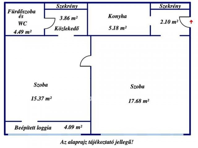 Eladó panellakás, Budapesten, XIV. kerületben 74.9 M Ft, 2 szobás