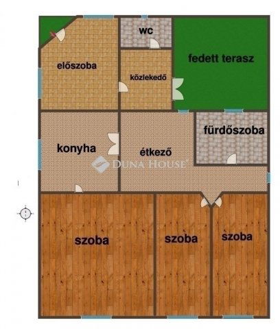 Eladó családi ház, Vecsésen 89.9 M Ft, 3 szobás