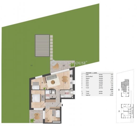 Eladó téglalakás, Budapesten, XIV. kerületben 160.88 M Ft