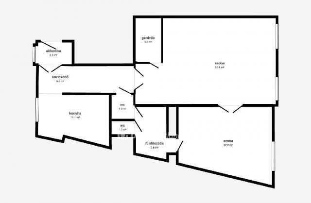 Eladó téglalakás, Miskolcon 67 M Ft, 2+1 szobás