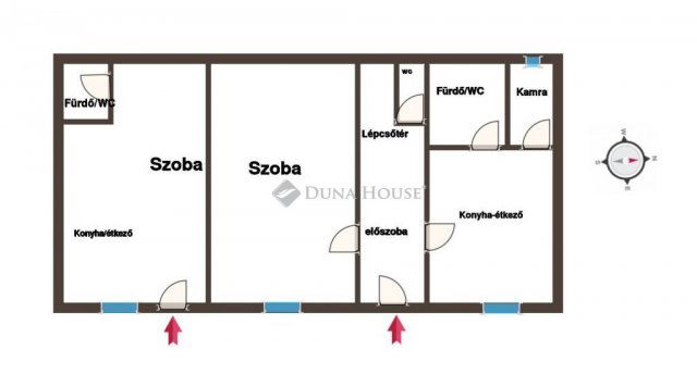 Eladó téglalakás, Pécsett, Vasvári Pál utcában 79.9 M Ft