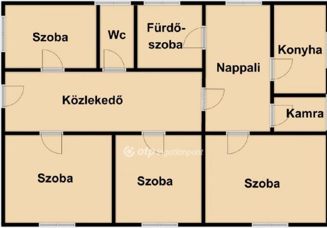 Eladó családi ház, Debrecenben 85 M Ft, 4 szobás