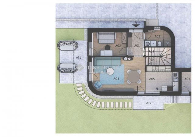 Eladó ikerház, Budaörsön 199 M Ft, 5 szobás