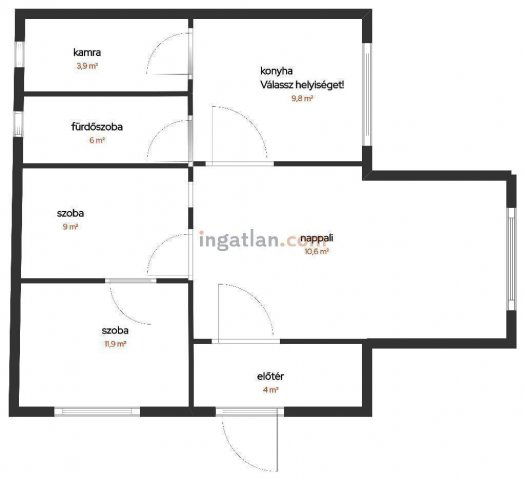 Eladó családi ház, Napkoron 20.8 M Ft, 3 szobás
