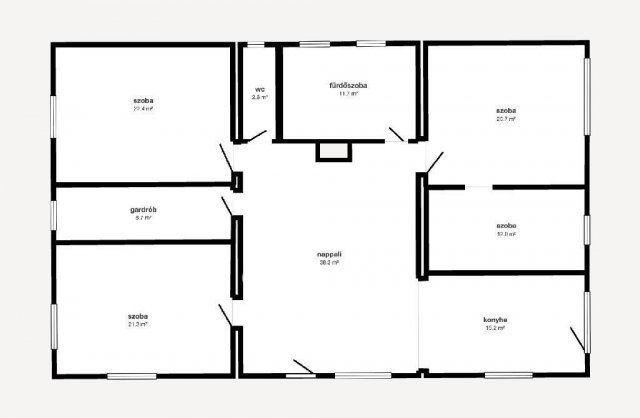 Eladó családi ház, Poroszlón 79.99 M Ft, 4+1 szobás