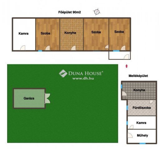 Eladó családi ház, Kiskunfélegyházán 25.5 M Ft, 3 szobás