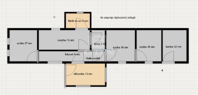 Eladó családi ház, Zalaegerszegen 43.9 M Ft, 3 szobás