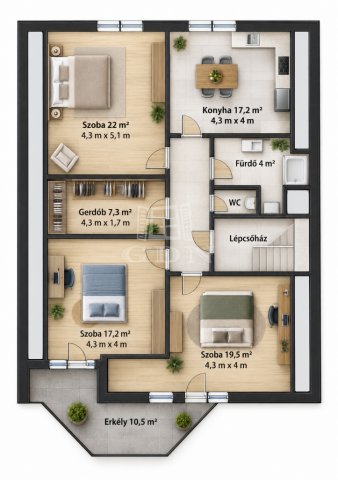 Eladó családi ház, Isaszegen 169.99 M Ft, 6 szobás