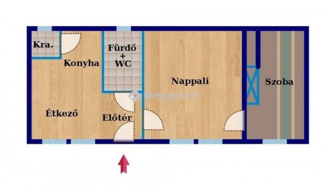 Eladó téglalakás, Kecskeméten 36.9 M Ft, 2 szobás