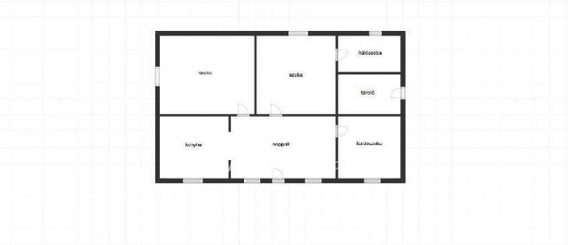 Eladó családi ház, Bakson 15.5 M Ft, 2+1 szobás