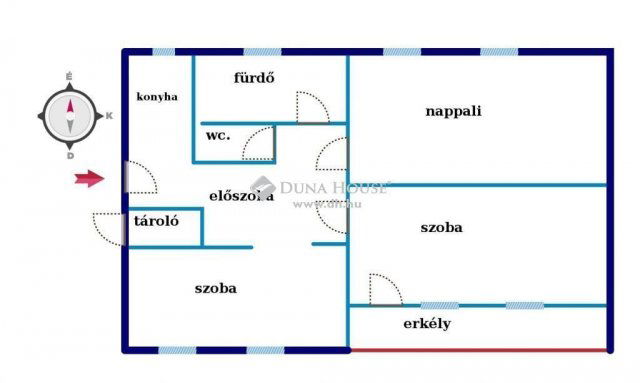 Eladó téglalakás, Budapesten, XI. kerületben 89.6 M Ft, 3 szobás