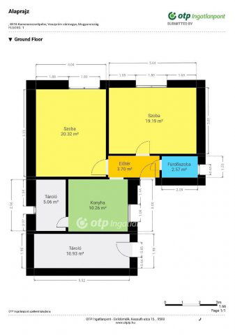 Eladó családi ház, Kemenesszentpéteren 17.3 M Ft, 2 szobás
