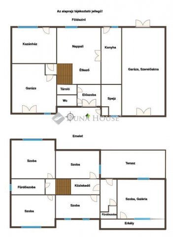 Eladó ikerház, Szügyön 52 M Ft, 6 szobás / költözzbe.hu