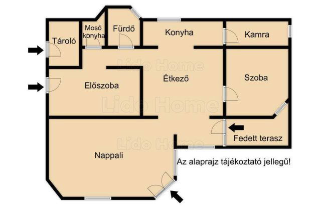Eladó családi ház, Bándon 68 M Ft, 2 szobás