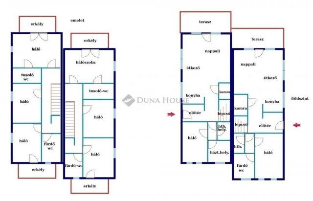 Eladó ikerház, Budapesten, XVI. kerületben 179.9 M Ft, 5 szobás