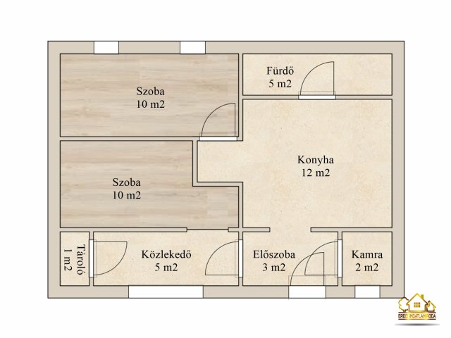Eladó sorház, Budapesten, XXIII. kerületben 47.5 M Ft, 1+1 szobás