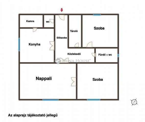 Eladó családi ház, Bicskén 73 M Ft, 3 szobás