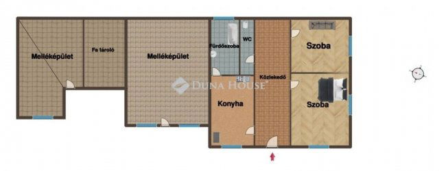 Eladó családi ház, Kisteleken 45 M Ft, 2 szobás