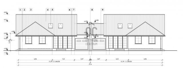 Eladó ikerház, Ráckevén 108 M Ft, 4 szobás