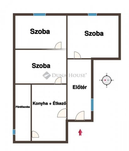 Eladó családi ház, Polgárdin 24.9 M Ft, 3 szobás