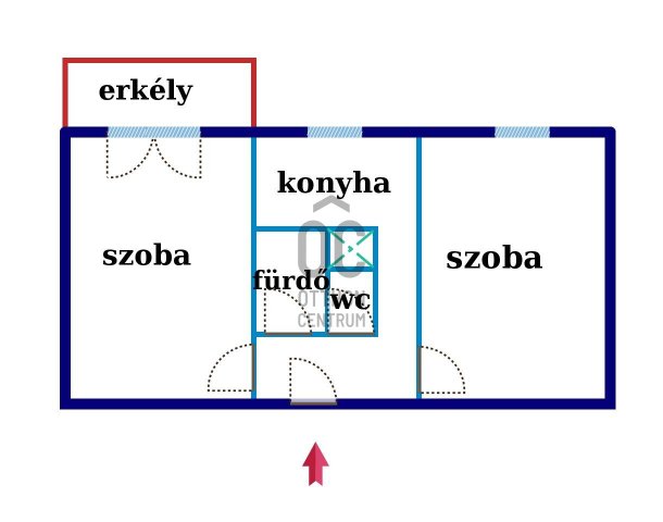 Eladó panellakás, Érden 89 M Ft, 2 szobás / költözzbe.hu