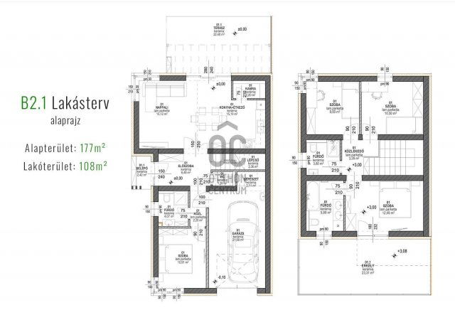 Eladó ikerház, Debrecenben 179.45 M Ft, 5 szobás
