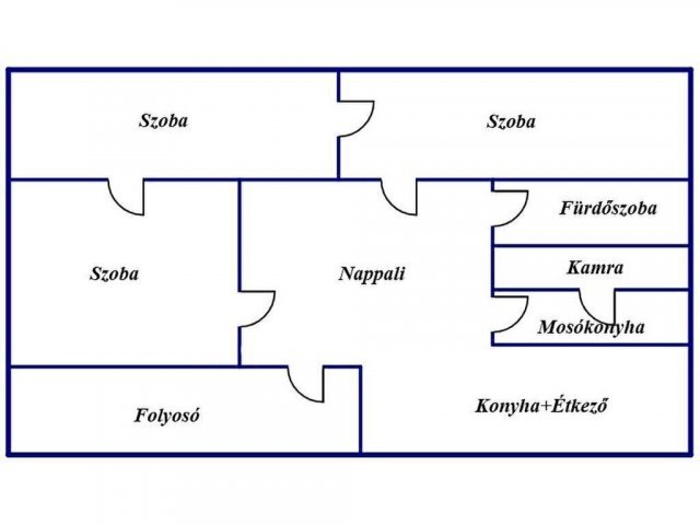 Eladó családi ház, Nagykállóban 27 M Ft, 3 szobás