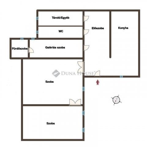 Eladó téglalakás, Budapesten, VII. kerületben 79 M Ft, 2 szobás