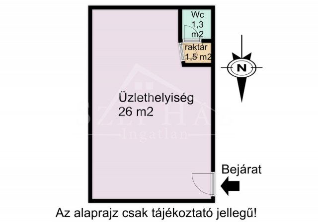 Kiadó üzlethelyiség, Pécsett 70 E Ft / hó
