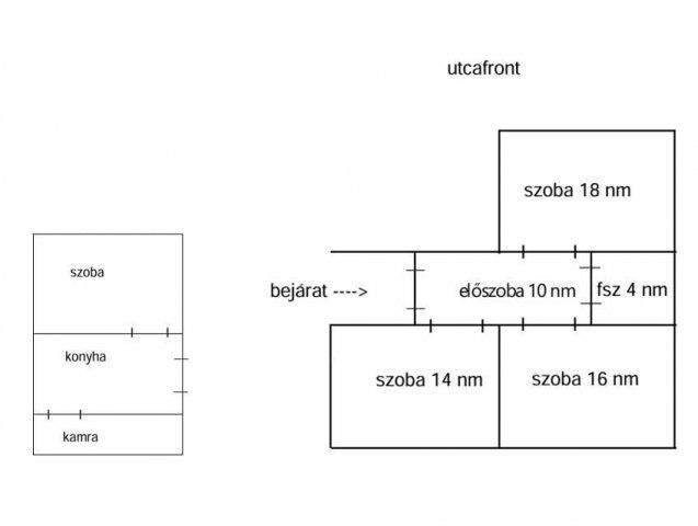 Eladó családi ház, Szakolyon 13.3 M Ft, 3 szobás