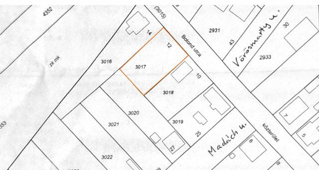 Eladó telek, Pilisen, Botond utcában 15.48 M Ft