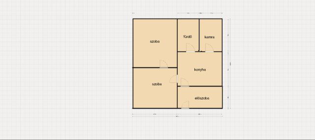 Eladó családi ház, Békéscsabán 18.5 M Ft, 2 szobás