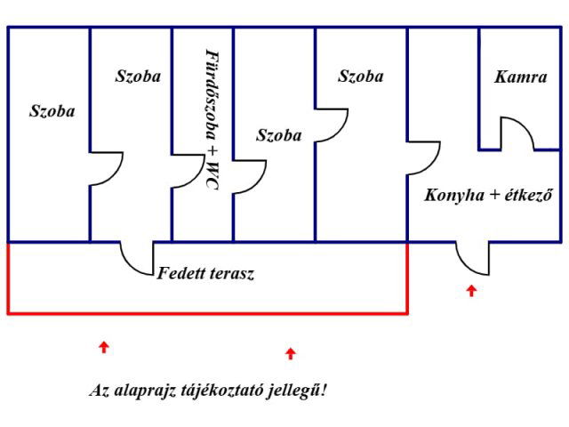 Eladó családi ház, Demecseren 13.5 M Ft, 4 szobás
