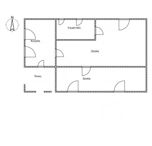 Eladó nyaraló, Kiskunhalason 18.48 M Ft, 2 szobás