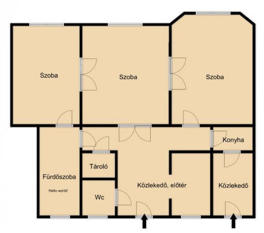 Eladó téglalakás, Budapesten, IX. kerületben, Üllői úton