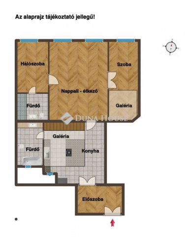 Kiadó téglalakás, albérlet, Budapesten, V. kerületben, 3 szobás