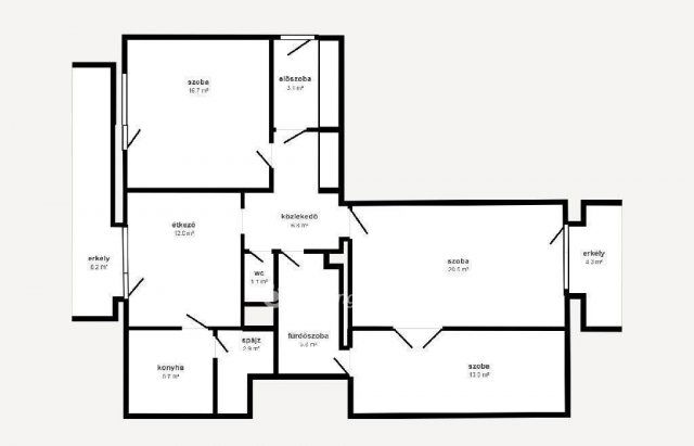 Eladó téglalakás, Nyíregyházán 59.9 M Ft, 3 szobás