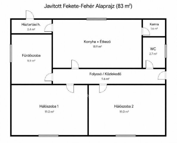 Eladó családi ház, Érden 79.9 M Ft, 2 szobás