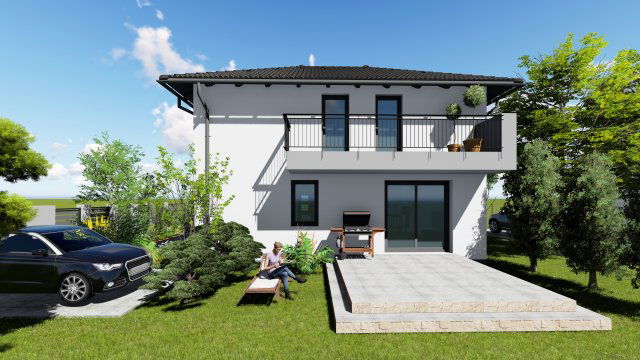 Eladó ikerház, Budakeszin 154.9 M Ft, 4 szobás