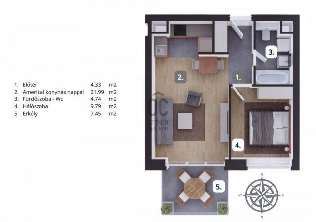 Eladó téglalakás, Budapesten, XI. kerületben 104.9 M Ft