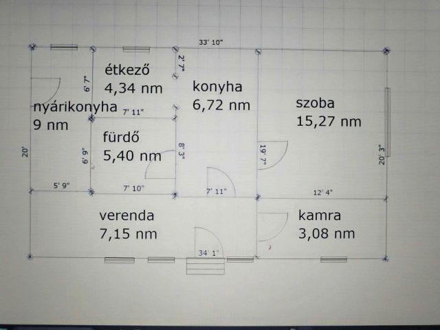 Eladó családi ház, Szarvasgedén 8.95 M Ft, 1 szobás